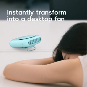 Uhivi small desk fan on office table
